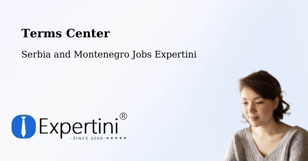 Terms of Service – Rigaud - Serbia and Montenegro Jobs Expertini
